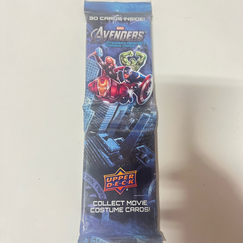 2012 Upper Deck Marvel Avengers Assemble Jumbo Fat Pack of trading cards